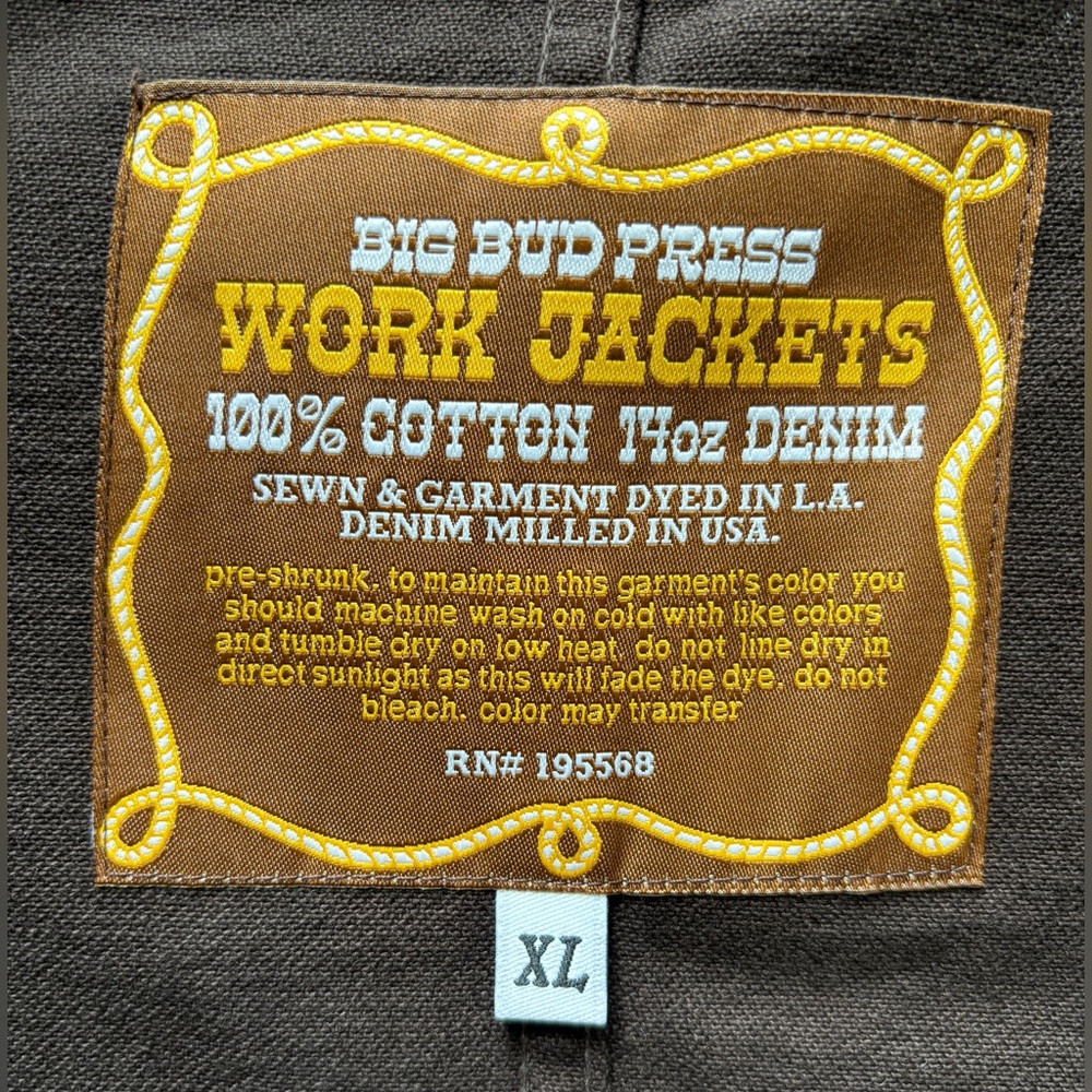 Denim Work Jacket - Picture 6 of 7